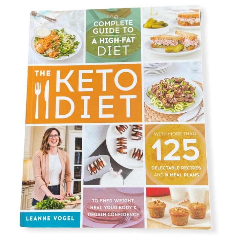 The Keto Diet Book Leanne Complete Guide High Fat Recipes‎ High Protein Book